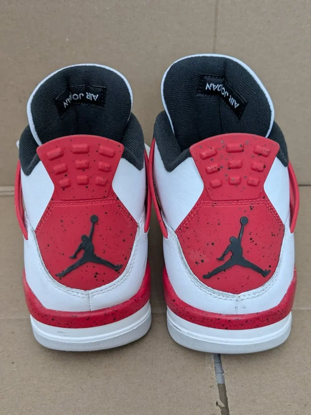 Jordan 4 Retro Red Cement Men's Size 10.5  DH6927-161